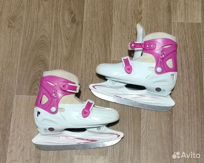 Коньки детские раздвижные 34-36