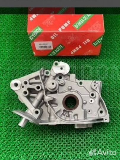 Масляный насос на Mitsubishi lancer