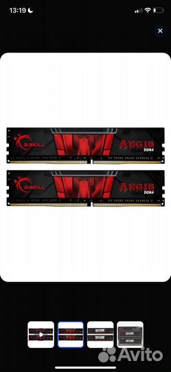 Материнская плата с процессором и памятью