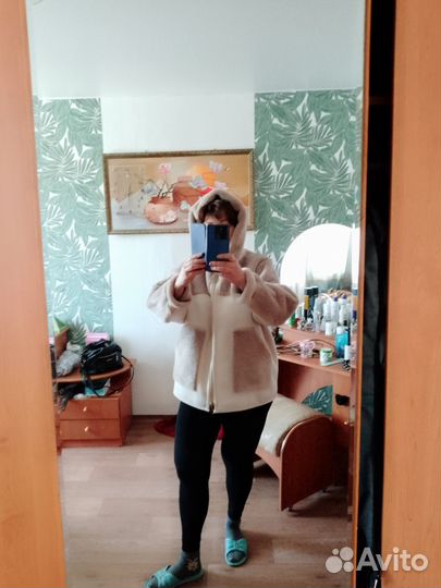 Куртка зимняя женская 56 размер бу