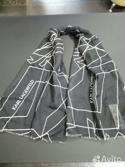 Шарф мужской оригинал karl lagerfeld