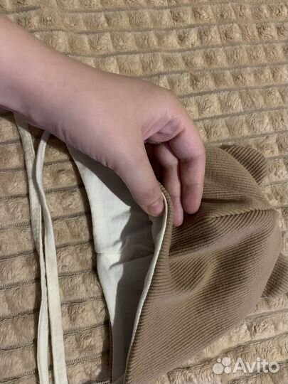 Шапка утепленная для новорожденных