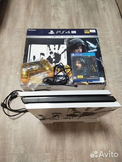 PS4 pro Death stranding limited edition 1TB SSD