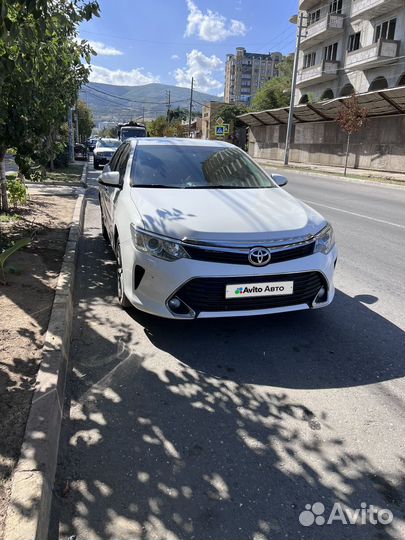 Toyota Camry 2.5 AT, 2016, 185 000 км