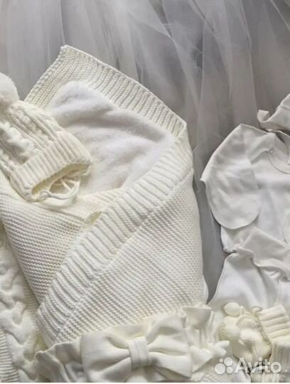 Конверт на выписку новорожденных осень зима