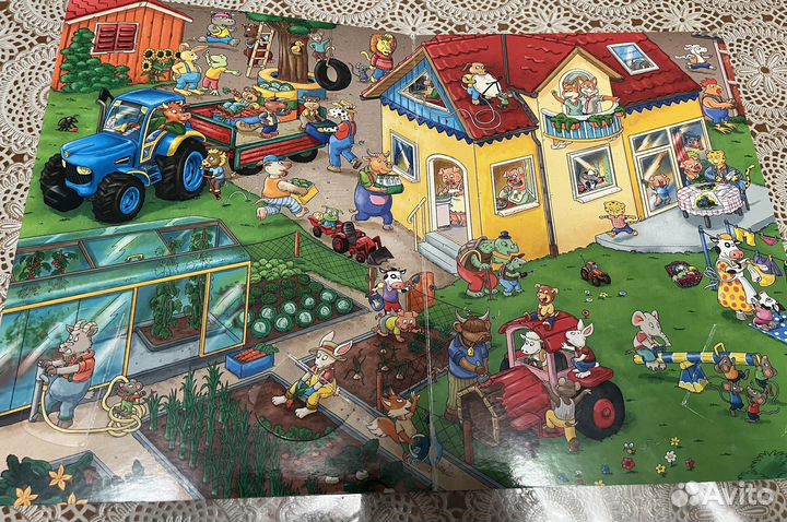 Виммельбух с окошками