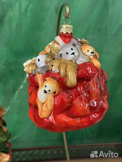 Елочные игрушки польша Komozja Family