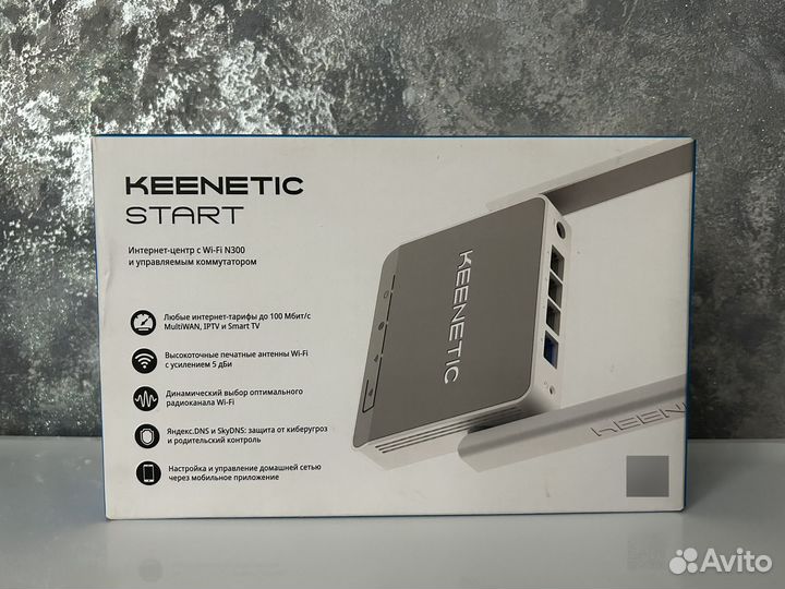 Роутер keenetic start, интернет-центр с Wi-Fi N300