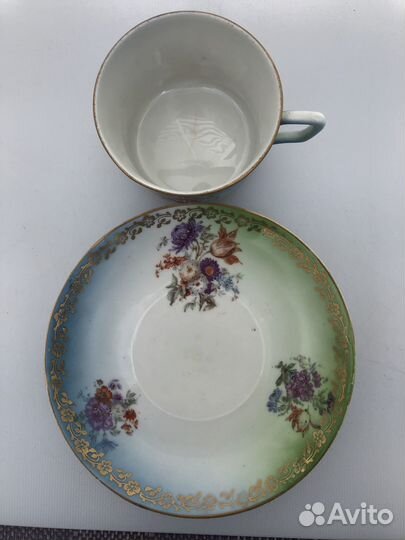 Чайная пара старинная