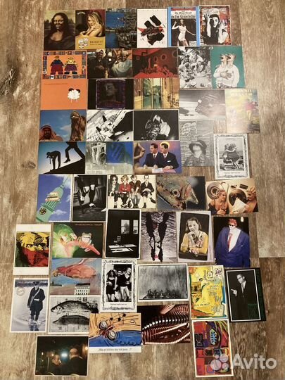 Открытки конец 90 начало 2000г. чистые