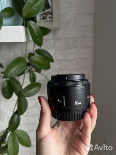 Объектив canon ef 50mm f 1 8