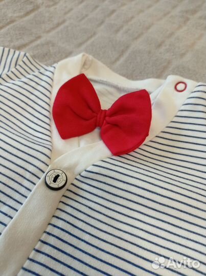 Новый комбинезон слип 68 74 6 9 мес