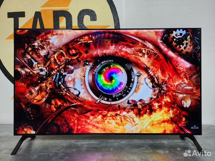 Ультратонкий безрамочный 4К oled LG 140см SMART TV