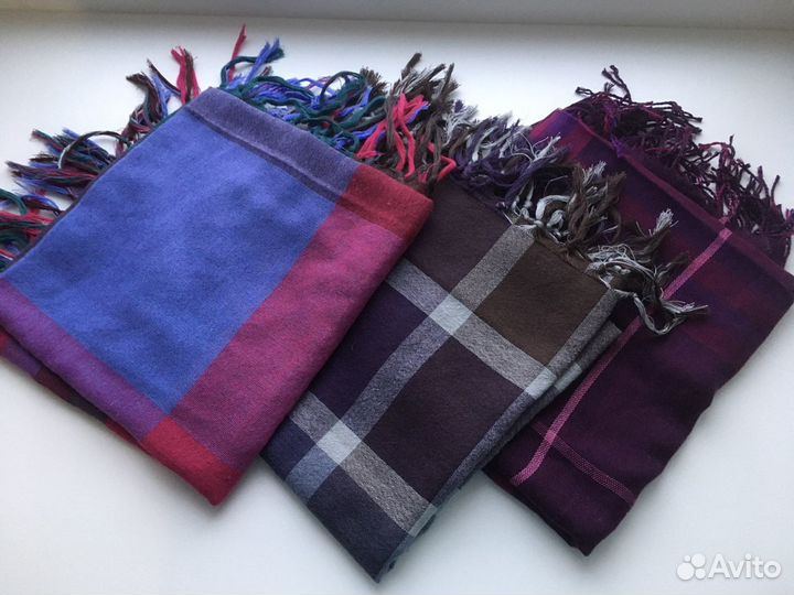 Новые платки в клетку Твое и другие