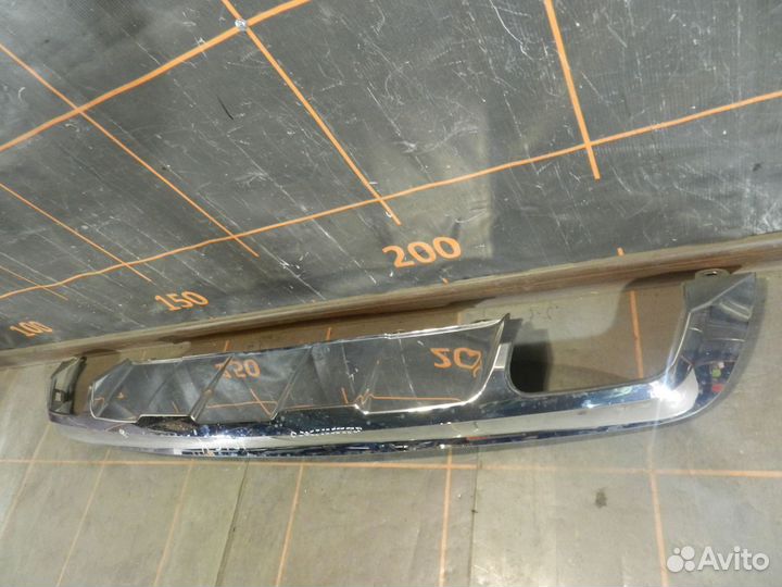 Спойлер бампера заднего - Mercedes-Benz GLK-X204