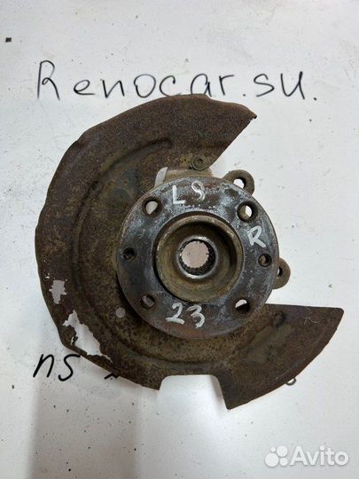 Кулак поворотный передний правый Renault Logan