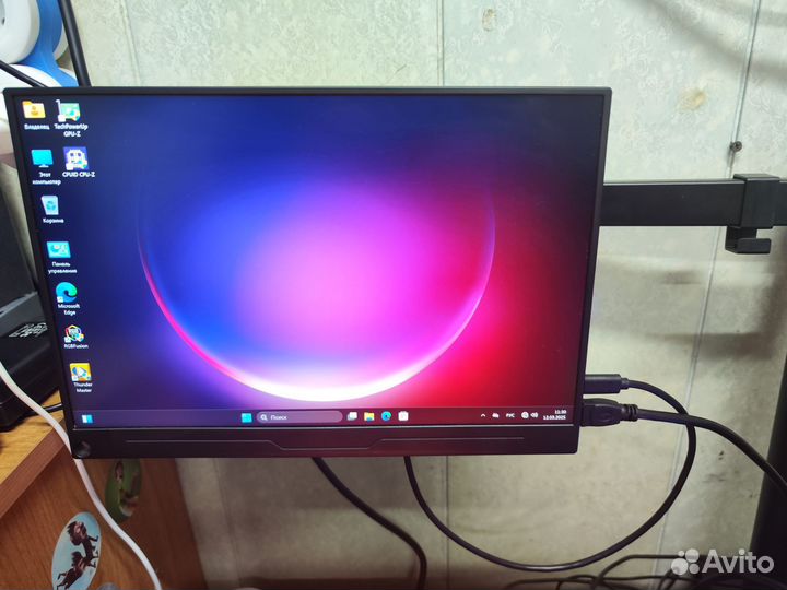 Игровой компьютер с монитором