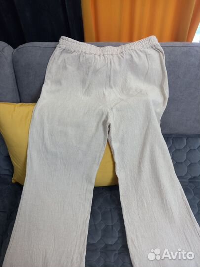 Брюки женские лен