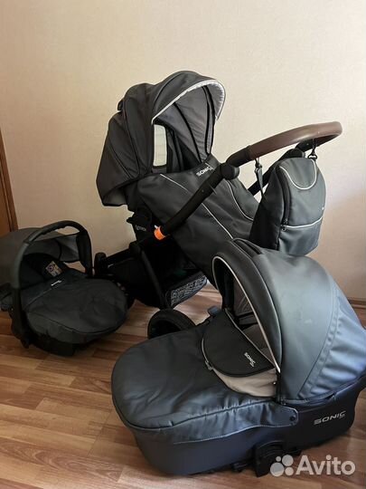 Коляска 3 в 1 sonic