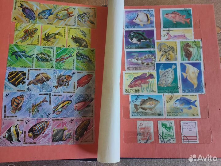 Альбом почтовых марок времен СССР