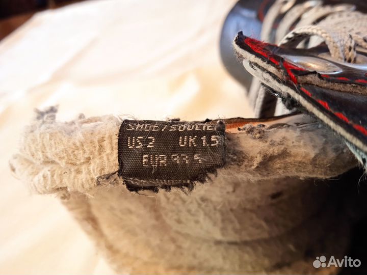 Хоккейные коньки bauer vapor X500 разме 1d детские