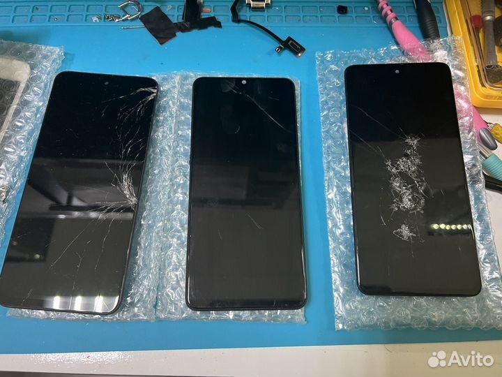Дисплей iPhone, Samsung, Honor под переклей