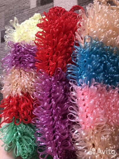 Мочалки ручной вязки