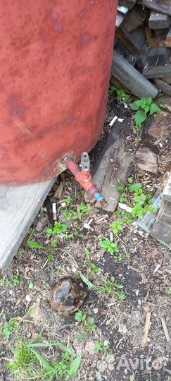 Металлическая бочка 300л