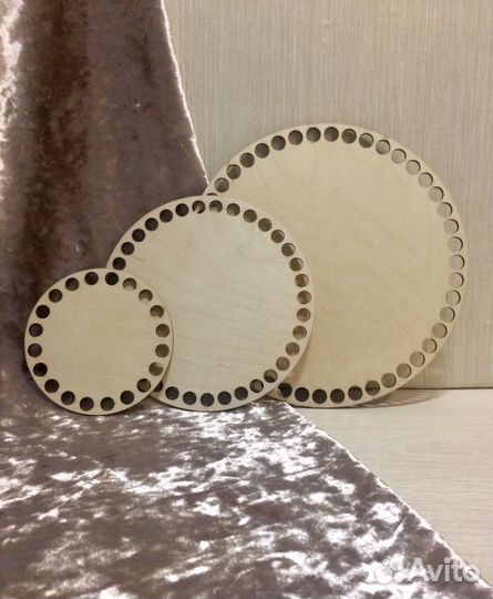 Донышки для вязания корзин