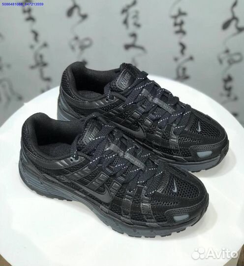 Кроссовки Nike p6000 черные оригинал