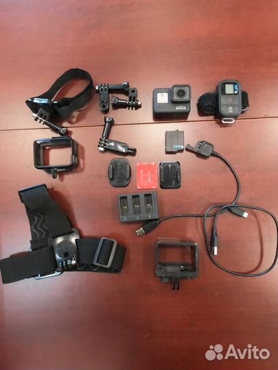 GoPro Hero 7 Black + Smart Remote+Аксессуары