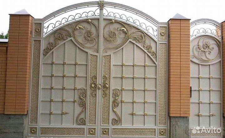 Кованные ворота