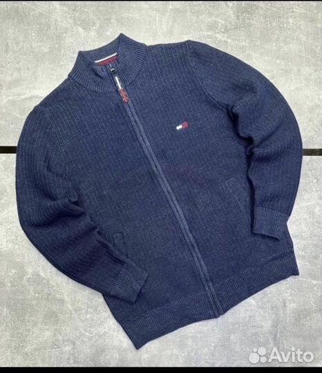 Джемпер мужской на молнии Tommi Hilfiger