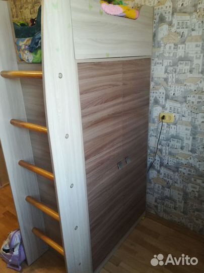 Детская кровать чердак