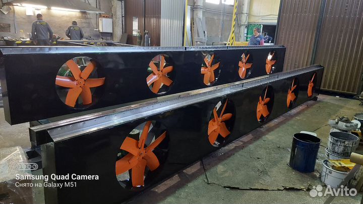 Сушильные камеры древесины - вентиляторы осевые