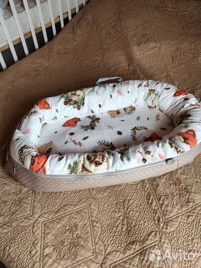 Кокон гнездышко для новорожденных