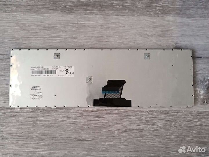 Клавиатура б/у от ноутбука Lenovo G500, G505, G700