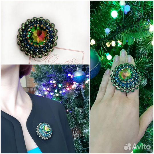 Брошь Сияние