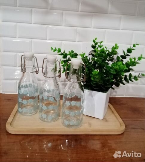 Бутылка с пробкой IKEA