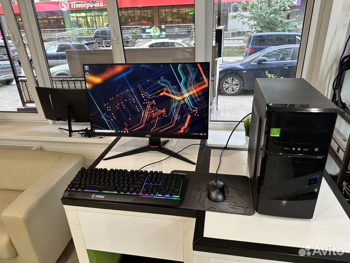 Компьютер пк: Intel G4900, 8gb, SSD, DDR4
