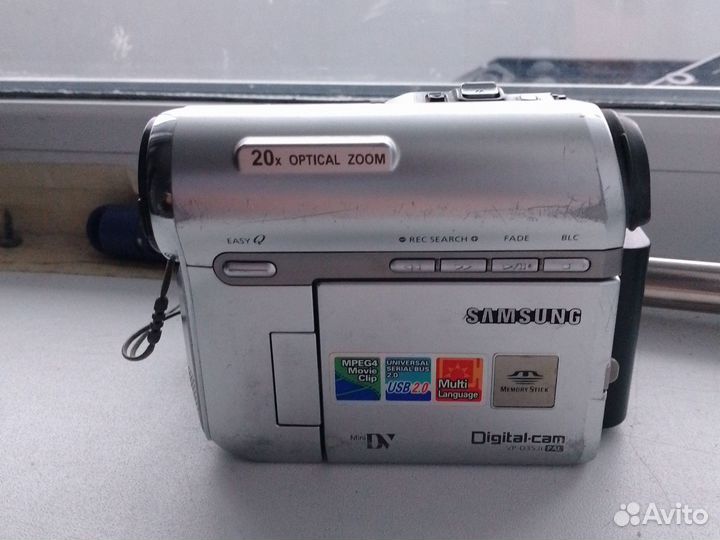 Видеокамера samsung digital camcorder vp d353i