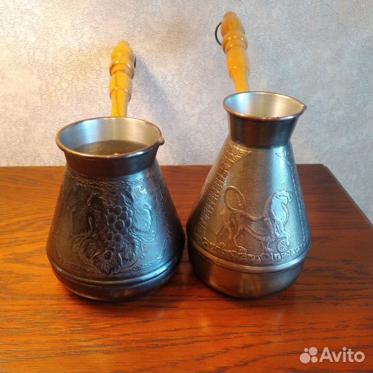 Турка для кофе медная 400 мл