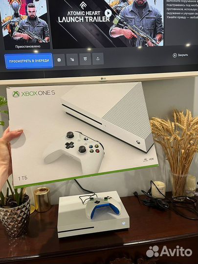 Xbox one s +400 игр