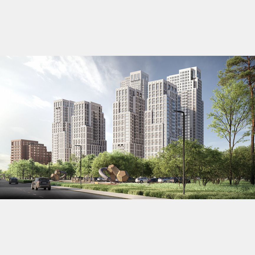 3-к. квартира, 84 м², 8/27 эт.