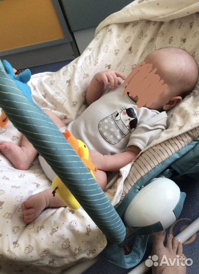 Шезлонг детский Babyton