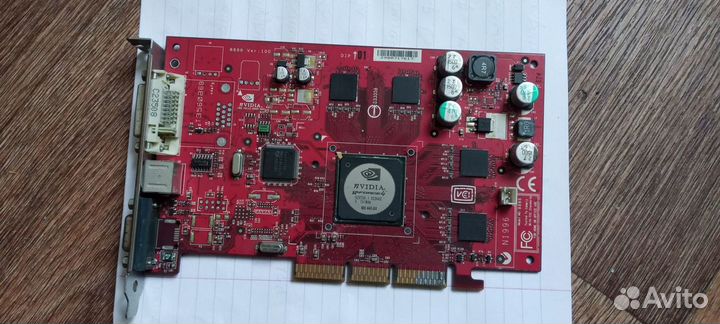 Видеокарта NVidia Geforce 4 mx440-8x
