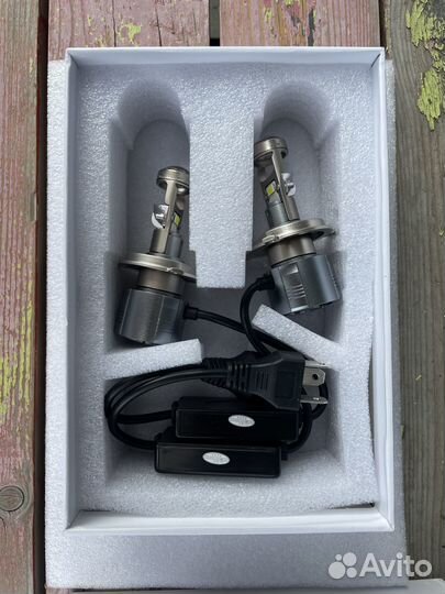 Светодиодные лампы Lenses AHL H4 Мини 6000lm 30W