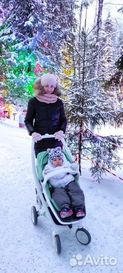 Прогулочная коляска green tone