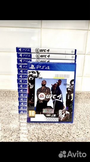 Диски на ps4 ufc 4