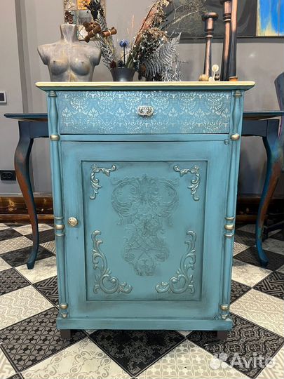 Тумба старинная винтажная